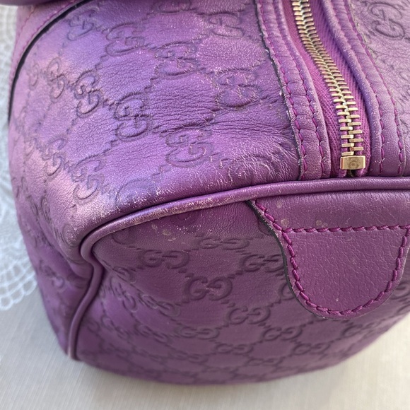 Gucci purple leather speedy. - Picture 7 of 16